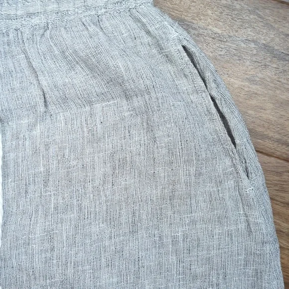 100% Linen Maxi Skirt - Picture 4 of 8